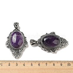 Natürlichen Amethyst große Anhänger&nbsp;G-Z050-03C