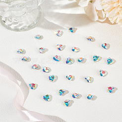 50 Stück Glas-Strass-Cabochons&nbsp;RGLA-BBC0001-06