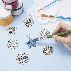 Kits de fabrication de boucles d'oreilles bricolage&nbsp;DIY-SC0001-73P