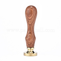 Timbro sigillo in cera d'ottone&nbsp;AJEW-EO44-B06