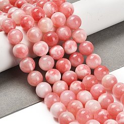 Natürliche gelbe Jade Perlen Stränge&nbsp;G-B128-A01-04