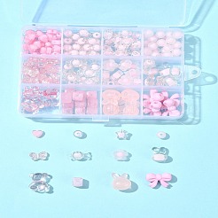 Kits de accessoires de perles acryliques de formes et de styles mixtes&nbsp;DIY-FS0007-09B