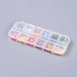 12 colori brillanti laser per nail art glitter&nbsp;MRMJ-WH0060-14A