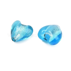 Argento fatti a mano perle di vetro MURANO&nbsp;LAMP-Q005-06B