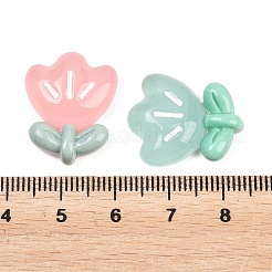 Leuchtende Cabochons aus undurchsichtigem Harz&nbsp;RESI-F071-04