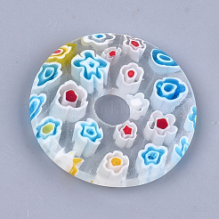 Handgefertigte Murano Millefiori-Anhänger&nbsp;LAMP-S191-13F