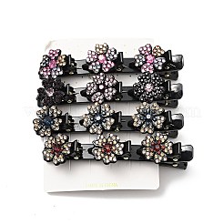 Mode-Doppelschicht-Harz-Strass-Alligator-Haarspangen-Sets&nbsp;PHAR-P005-25