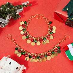 2 collier en alliage de zinc&nbsp;AJEW-SP0003-25
