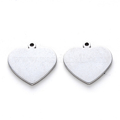Breloques en acier inoxydable 201 résistantes au ternissement&nbsp;X-STAS-N092-72