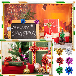 120 décoration de Noël en plastique de 6 couleurs&nbsp;FEPA-GA0001-02