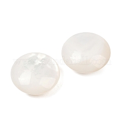 Natürlichen weißen Muschelperlen&nbsp;SSHEL-B006-03