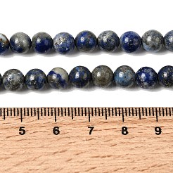 Natürlicher Lapislazuli Perlenstränge&nbsp;G-A163-07-6mm