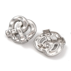 Boucles d'oreilles à tige en acier inoxydable 304 anti-ternissement&nbsp;EJEW-H013-35P