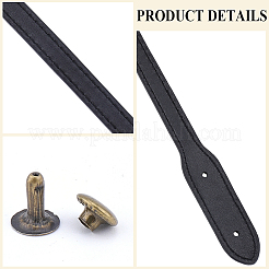 2 sangle de sac en similicuir&nbsp;PURS-CL0001-08B
