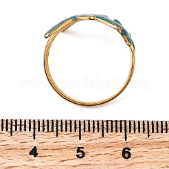 Manschettenringe aus Emaille-Edelstahl 304&nbsp;LS-RJEW-S650-06G-B
