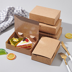 Einweg-Lebensmittelbox aus Kraftpapier&nbsp;LS-CON-WH0084-36B