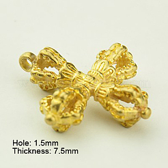 Laiton pendentifs bouddhiste&nbsp;KK-K052-G