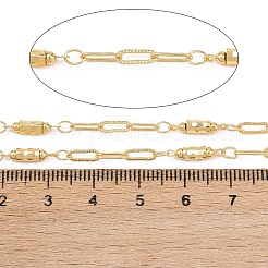 Ovale Gliederketten aus Messing&nbsp;CHC-B025-04G