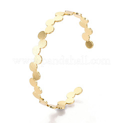 Messing-Armbänder für Damen&nbsp;BJEW-N035-03G