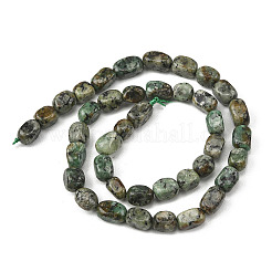 Natürliche afrikanische türkis (jasper) perlen stränge&nbsp;G-P623-A04-01