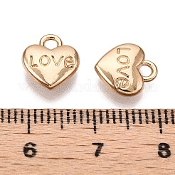 Anhänger aus vergoldeter Legierung zum Valentinstag&nbsp;FIND-N005-09G