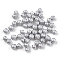 Маленькие шарики из пенопласта, круглые, для изготовления поделок на свадьбу и праздник своими руками, серебряные, 2.5~3.5 мм