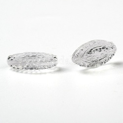 Perles en acrylique transparente, environ 8 mm de large, Longueur 15mm, Trou: 1.5mm, environ 1300 pcs/500 g