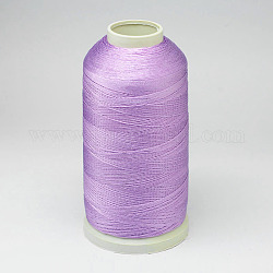 Nylon Thread, For Tassel Making, Lilac, 0.3mm, about 1093.61 yards(1000m)/roll