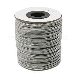 Nylon Thread, Nylon Jewelry Cord for Custom Woven Jewelry Making, Gray, 2mm, about 50yards/roll(150 feet/roll)