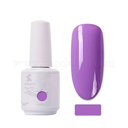 15ml Special Nail Gel, for Nail Art Stamping Print, Varnish Manicure Starter Kit, Medium Orchid, Bottle: 34x80mm