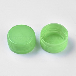 Tappi di bottiglia di plastica, colonna, verde giallo, 32.5x16.5mm, diametro interno: 28.5mm, circa 95~100pcs/scatola