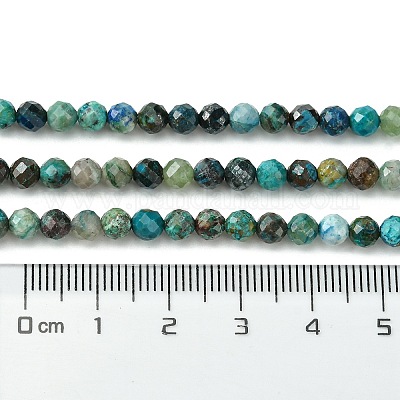 Natur Chrysokoll Perlen Stränge&nbsp;G-Z034-A03-03-1