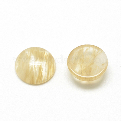 Wassermelonen Stein Glas Cabochons&nbsp;G-R416-10mm-39-1