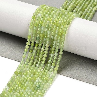 Natur Xiuyan Jade Perlen Stränge&nbsp;G-Z074-A04-01-1