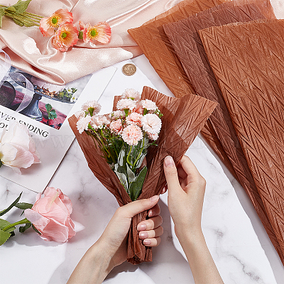 Carta Da Imballaggio 10 Fogli 58x58 Cm - Multicolore Per Regali, Fiori E Artigianato - Foto 9