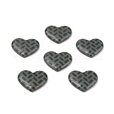 Cabochons acryliques imprimés&nbsp;KY-N015-201-B01-1