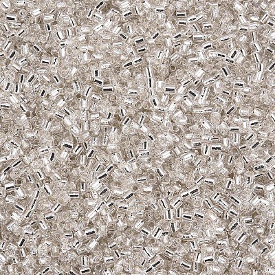 Perles de bugle en verre&nbsp;SEED-S032-08A-21-1