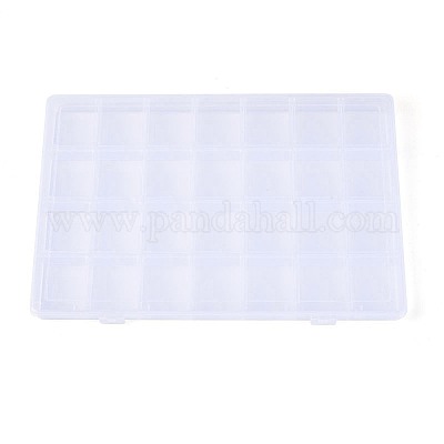 Conteneurs de stockage de perles en plastique&nbsp;CON-Q031-03B-1
