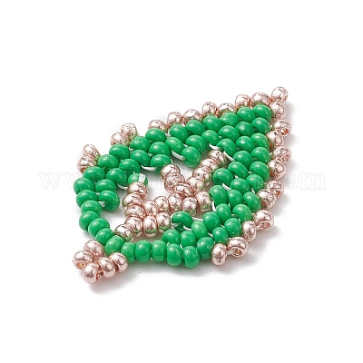 Perles de rocaille breloques en perles&nbsp;PALLOY-MZ00285-01-1