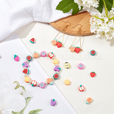  180pcs Cute Resin Charms For Jewelry Making 3D