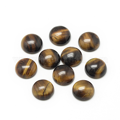 Natürlichen Tigerauge Cabochon&nbsp;G-R416-10mm-35-1