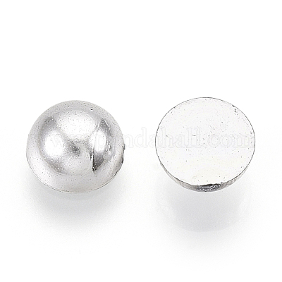Abs Kunststoff Cabochons&nbsp;OACR-S034-8mm-02-1