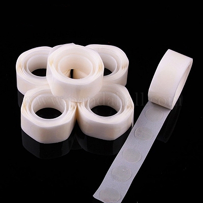 100pcs/Roll Transparent Dots Glue Removable Double Sided Tape