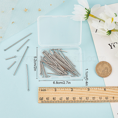 SUNNYCLUE 1 Boîte 60 Pièces 6 Pendentifs De Barre De Style