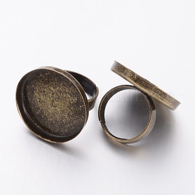 Anelli shanks in ottone&nbsp;KK-J057-AB-1
