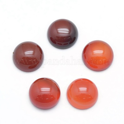 Natürlichen Karneol cabochons&nbsp;G-P393-R18-10mm-1