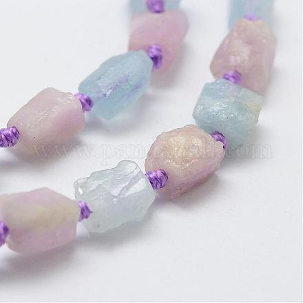 Natural Mixed Stone Beads Strands G-E366-22-1