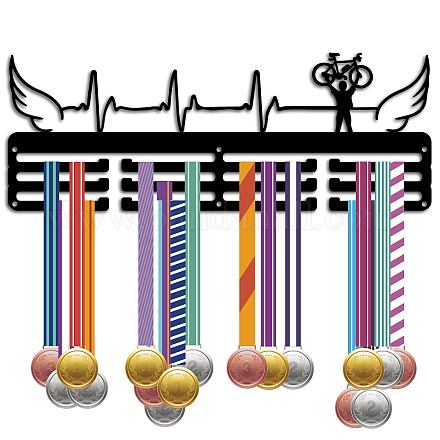 Support de mur d'affichage de support de cintre de médaille de fer de mode ODIS-WH0037-247-1