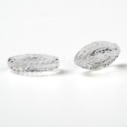 Perles en acrylique transparente PL777-1