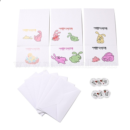 Rectangle Paper Greeting Cards DIY-C025-01-1